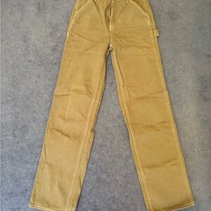 Pacsun Green 90s carpenter pants